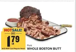 Food Lion Pork Whole Boston Butt offer