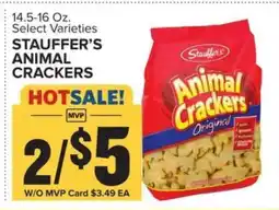 Food Lion Stauffer's Animal Crackers offer