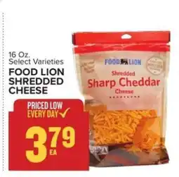 Food Lion Food Lion Shredded Cheese offer