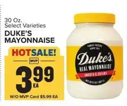 Food Lion Duke's Mayonnaise offer