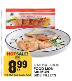 Food Lion FOOD LION SALMON SIDE FILLETS offer