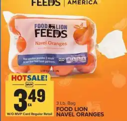 Food Lion FOOD LION NAVEL ORANGES offer