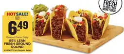 Food Lion 85% Lean Fresh Ground Round offer