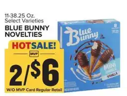 Food Lion Blue Bunny Novelties offer