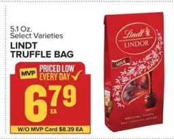 Food Lion Lindt Truffle Bag offer