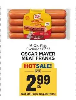 Food Lion Oscar Mayer Meat Franks offer