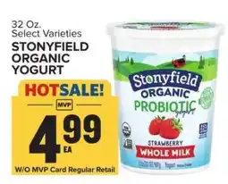 Food Lion Stonyfield Organic Yogurt offer