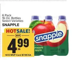 Food Lion Snapple offer