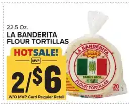 Food Lion La Banderita Flour Tortillas offer