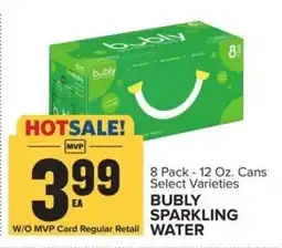 Food Lion Bubly Sparkling Water offer