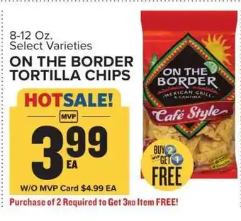 Food Lion On The Border Tortilla Chips offer