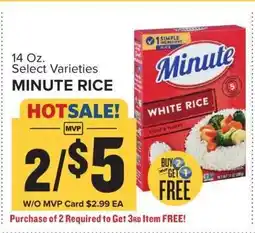 Food Lion Minute Rice offer