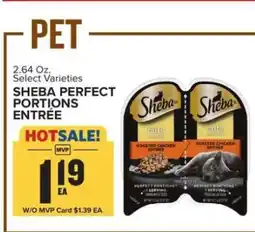 Food Lion Sheba Perfect Portions Entrée offer