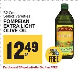 Food Lion Pompeian Extra Light Olive Oil offer