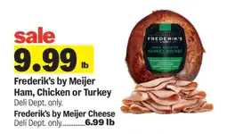Meijer Frederik's by Meijer Ham, Chicken or Turkey offer