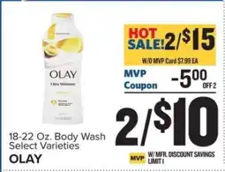 Food Lion Olay Body Wash offer