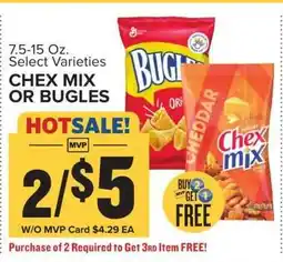 Food Lion Chex Mix or Bugles offer
