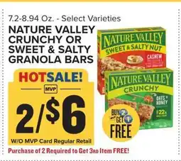 Food Lion Nature Valley Crunchy or Sweet & Salty Granola Bars offer