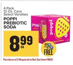 Food Lion Poppi Prebiotic Soda offer