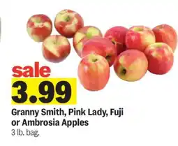 Meijer Granny Smith, Pink Lady, Fuji or Ambrosia Apples offer