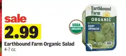 Meijer Earthbound Farm Organic Salad offer