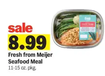 Meijer Fresh from Meijer Seafood Meal offer
