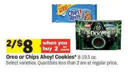 Meijer Oreo or Chips Ahoy! Cookies offer