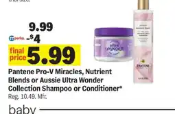 Meijer Pantene Pro-V Miracles, Nutrient Blends or Aussie Ultra Wonder Collection Shampoo or Conditioner offer