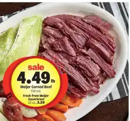 Meijer Meijer Corned Beef offer