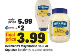Meijer Hellmann's Mayonnaise offer