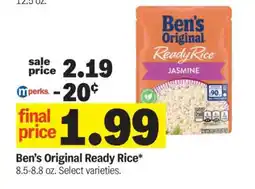 Meijer Ben's Original Ready Rice offer