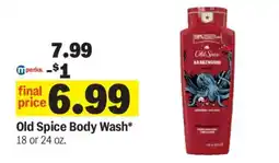 Meijer Old Spice Body Wash offer