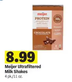 Meijer Meijer Ultrafiltered Milk Shakes offer