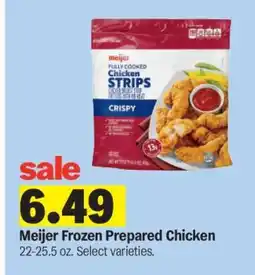 Meijer Meijer Frozen Prepared Chicken offer