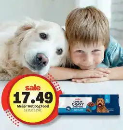 Meijer Meijer Wet Dog Food offer