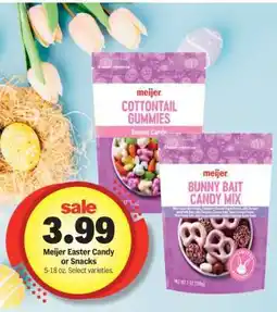 Meijer Meijer Easter Candy or Snacks offer