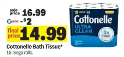 Meijer Cottonelle Bath Tissue offer