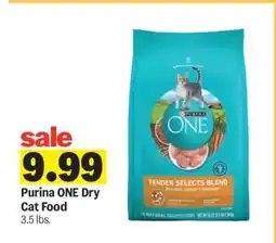 Meijer Purina One Dry Cat Food offer