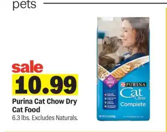 Meijer Purina Cat Chow Dry Cat Food offer