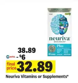 Meijer Neuriva Vitamins or Supplements offer