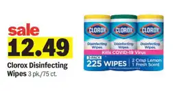 Meijer Clorox Disinfecting Wipes offer