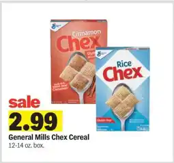 Meijer General Mills Chex Cereal offer