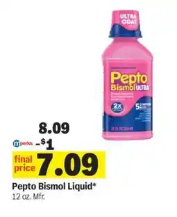 Meijer Pepto Bismol Liquid offer