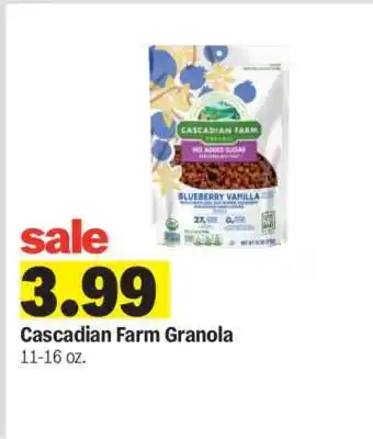 Meijer Cascadian Farm Granola offer