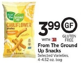 Tops From The Ground Up Snacks offer