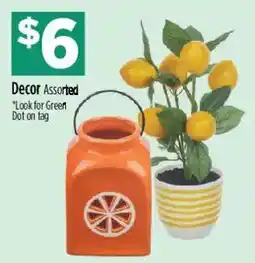 Dollar General Decor Assorted offer