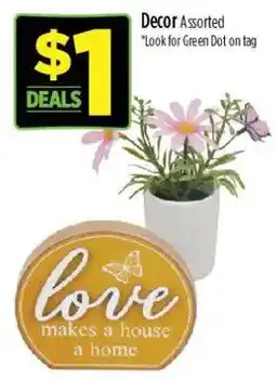 Dollar General Decor offer