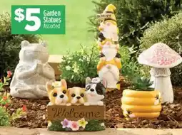 Dollar General Garden Statues Assorted offer