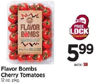 Tops Flavor Bombs Cherry Tomatoes 12 oz offer
