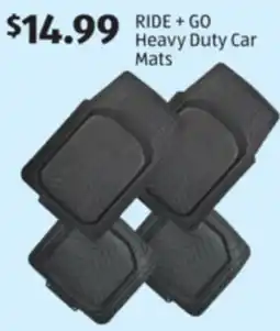 Aldi RIDE + GO Heavy Duty Car Mats offer